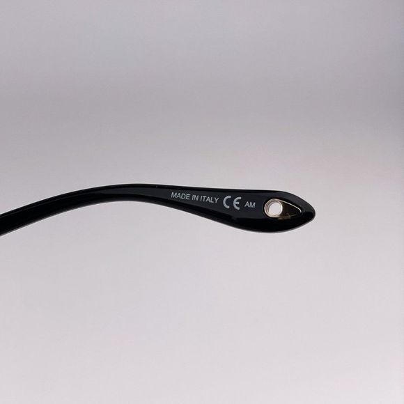 Givenchy Eyeglasses GV0076 2M2 Black Gold Rectangle Metal Women - Picture 6 of 10